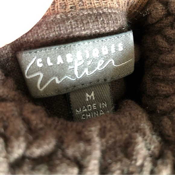 Brown cashmere turtleneck M - Picture 9 of 11